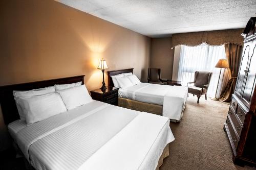 2 queen beds