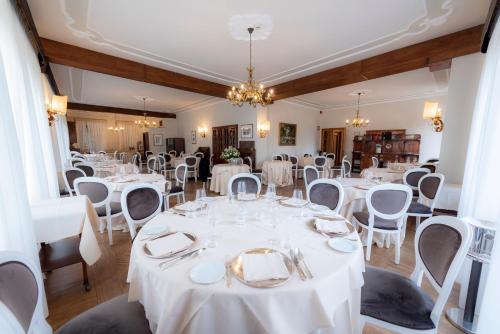 Étterem, Villa Scacciapensieri Boutique Hotel in Le Scotte