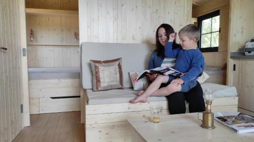 Lacustra Cabanes accessibles en canoé et Chalets tout confort