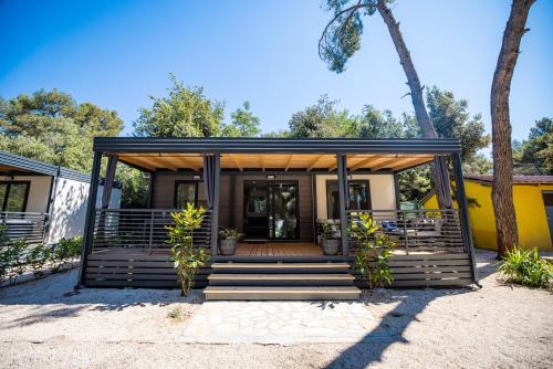 Two-Bedroom Mobile Home with Terrace