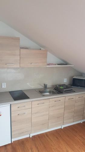 podkrovnī jednopokojový byt pro tři - Apartment - Uherský Brod