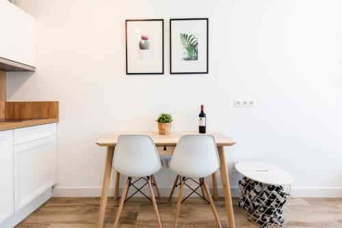 Apartamentos Toboso Plaza - 주방