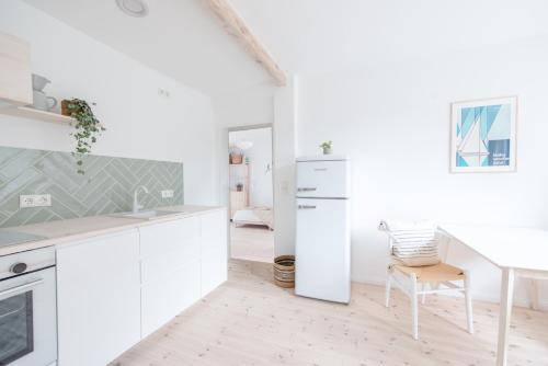 virtuve, Nordic Bo- strandnahe, gemütliche Ferienhaushälfte in Schwedeneck, Hunde herzlich Willkommen (Nordic Bo- strandnahe, gemutliche Ferienhaushalfte in Schwedeneck, Hunde herzlich Willkommen) in Schwedeneck