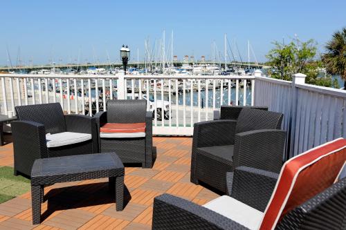 Historic Waterfront Marion Motor Lodge in downtown St Augustine - 전망