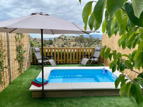 Piscina, Suite Apto de invitados Montes de Malaga- Climatized Pool&Garden in Ciudad Jardin