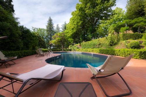 Úszómedence, Villa Scacciapensieri Boutique Hotel in Le Scotte