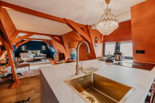 Kitchen, Boutique Hotel Zeeuws-Meisje in Schouwen-Duiveland