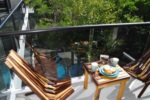 ระเบียง/ชานเรือน, Villa Eva Luxury Akumal in ทูลัม