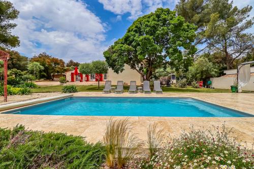 NOUVEAU - Le Petit paradis nîmois gîte à louer Saint-Césaire