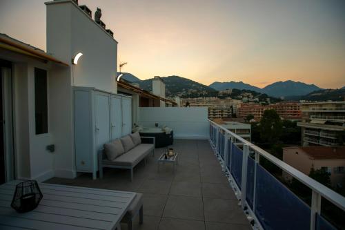 Balcony/terrace, Castiello B&B in Menton