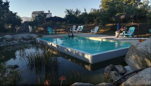 카스텔로 데 비드 Monte das Mariolas 4성급 게스트하우스 로비