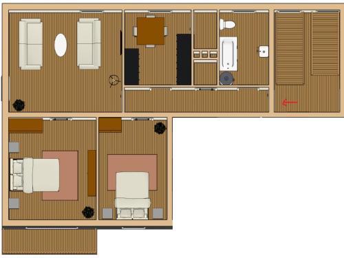 2OG Rechts - Wunderschöne 80m2 3-Zimmer City Wohnung nähe Salzburg