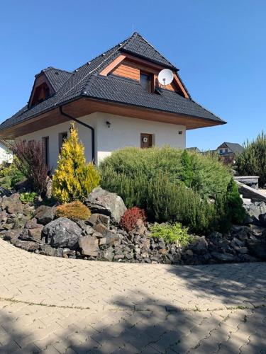 A szálláshely kívülről, Villa Jasen in Felsőerdőfalva