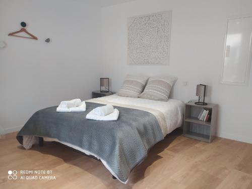 1 double bed