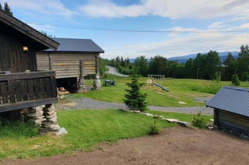 Rehabilitert hytte pa Blefjell