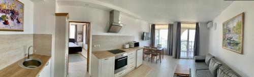 주방, Apolonia Apartments - Boutique Family Residence in 소조폴
