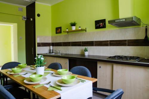 Kitchen, Green Corner Wellness in Püspökladány