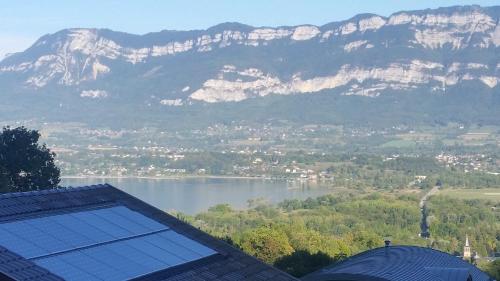 Vue magnifique gîte à louer Le Bourget-du-Lac