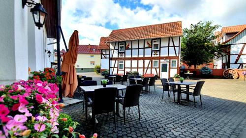 Viesnīcas āriene, Zur Krone - Ferienhaus 1 in Heringen (Werra)