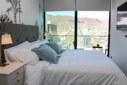 Top Depto 1D1B Antofagasta Inmejorable Ubicacion Terraza Vista al Mar, Servicio Hom 1801B