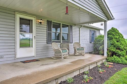Millersburg Home with Covered Porch and Fire Pit! in Canton City Center