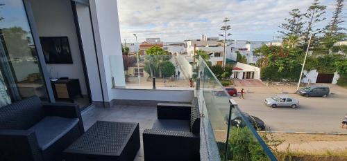 Rõdu/terrass, Appartement neuf haut standing vue mer in Skhirat