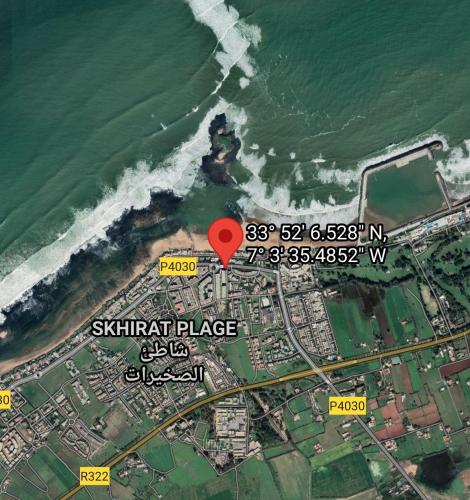 Appartement neuf haut standing vue mer in Skhirat