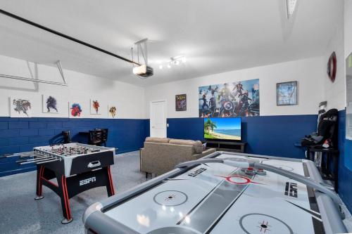 Spacious, Perfect Home for Orlando Getaway, Large Pool and Gameroom! #5ST441 in Davenport, USA