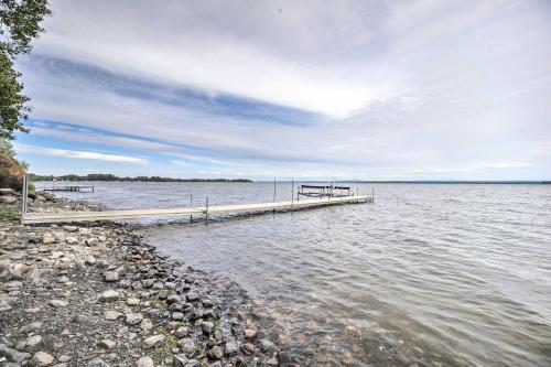 Waterfront Home with Dock and Beach on Lake Champlain!