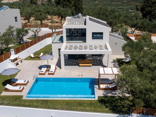 Udvendig, Villa Plumeria in Tsilivi