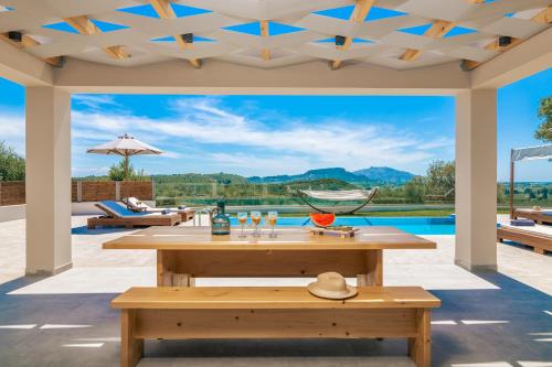 Udsigt, Villa Plumeria in Tsilivi