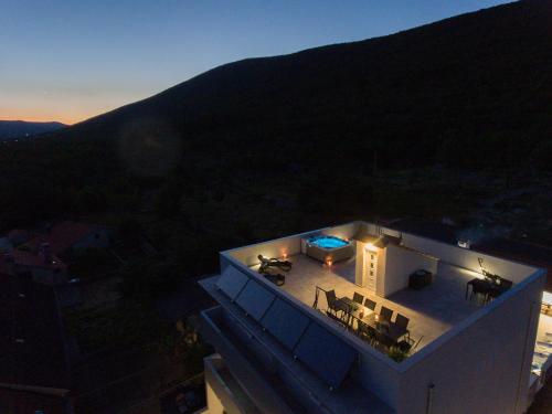 Exterior view, VILLA STARS HILL WITH HEATING POOL and JACUZZI - MAKARSKA in Slivno