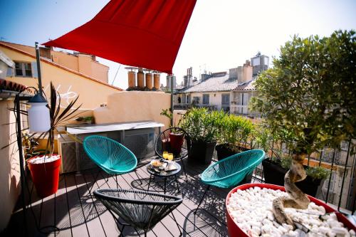 Duplex avec terrasse - hyper-centre de Toulon - Location saisonnière - Toulon