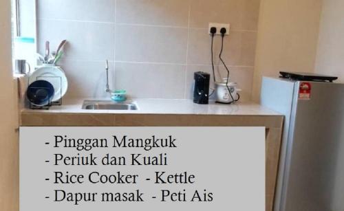 Kitchen, CASA ADELIA STUDIO CHUKAI KEMAMAN in Kampung mak chili