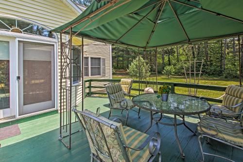 Idyllic Ossipee Escape with Deck and Private Hot Tub!