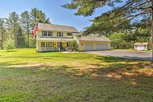 Idyllic Ossipee Escape with Deck and Private Hot Tub!