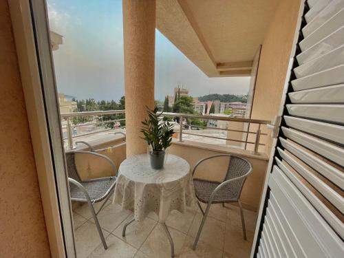 Erkély/terasz, Apartments Boreta Becici in Boreti