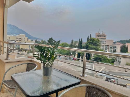 Erkély/terasz, Apartments Boreta Becici in Boreti