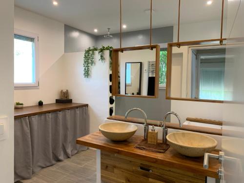 Maison au calme avec jacuzzi gîte à louer Forêt de la Groulais