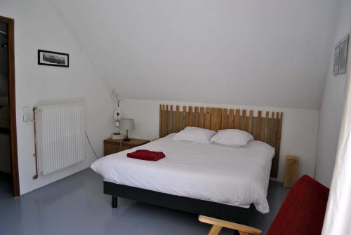 Chambre, familiale, salle de bain partagée