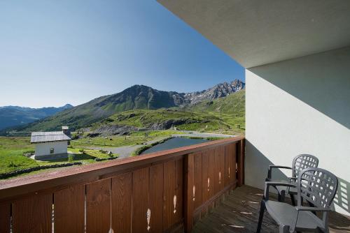 Camera doppia o twin, vista sulle montagne
