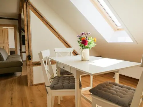 Stilvolle Ferienwohnungen nahe Leipzig mit WLAN, Netflix, Garten in Borsdorf, Deutschland
