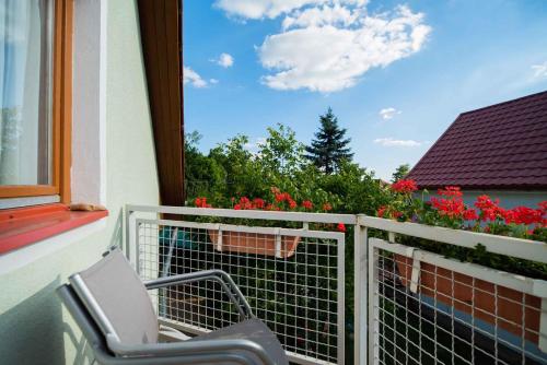 Balcony/terrace, Apartment in Keszthely/Balaton 19026 in Zamor