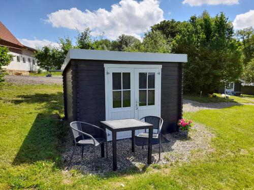 外部景觀, Camping Weides Campinghütten, Stellplätze für Camper, Wohnmobil, eigenes Zelt (Camping Weides Campinghutten, Stellplatze fur Camper, Wohnmobil, eigenes Zelt) in 古比斯