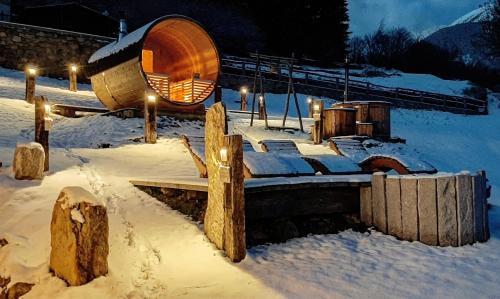 Dārzs, Chalet Cormignano in Veza D'Olio