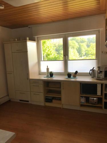 مطبخ, Ferienhaus Anita am Radweg in Hornbach