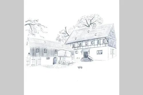 Mothsgut - moderne Ferienwohnung auf dem Bauernhof im Erzgebirge in Oelsnitz, Deutschland