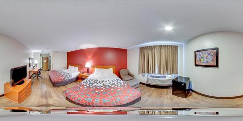 2 queen beds