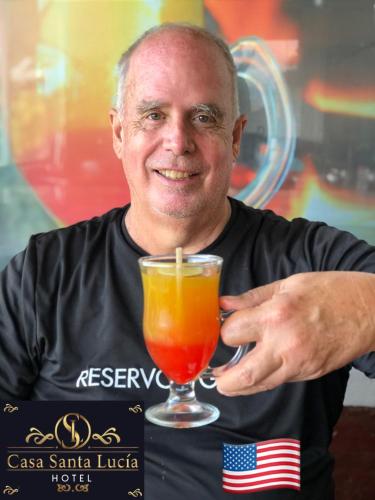 Hotel Casa Santa Lucía (Hotel Casa Santa Lucia) in Banos