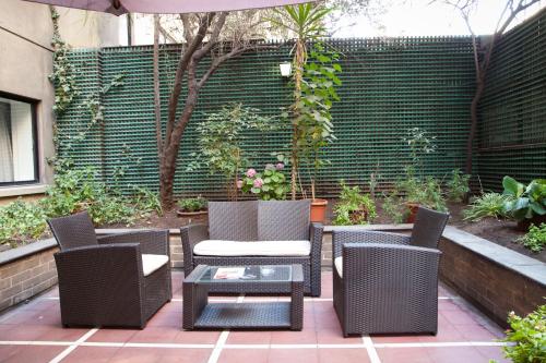 Terraza/balcón, Hotel Santa Lucia in Santiago